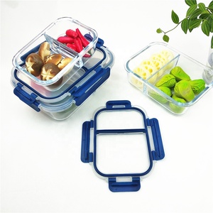Mejor Vendedor 2 de microondas caja de Bento hermético contenedor de alimentos conjuntos con extraíble de tapas - Product Image 1