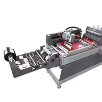 Máquina de Serigrafía Automática de Alta Velocidad JDZ-2002 de 2 Colores y 5 m/min para Etiquetas de Tejido Estrecho