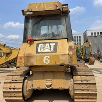 Bulldozer sur chenilles d'occasion CAT D6G2 du Japon, 16 tonnes, en bon état pour l'exploitation minière