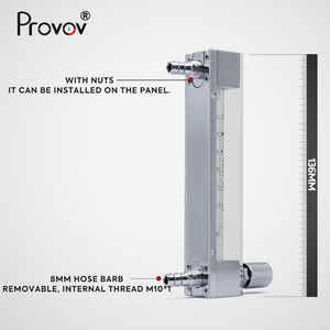 <span class=keywords><strong>Flowmeter</strong></span> Laboratorium Presisi Tinggi 25mL/mnt 400mL/mnt 3000mL/mnt Tabung Kaca Rotameter Pengukur Aliran untuk Pengukuran Aliran <span class=keywords><strong>Gas</strong></span> - Product Image 6