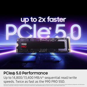 لأجهزة samsun 9100Pro <span class=keywords><strong>M</strong></span>.<span class=keywords><strong>2</strong></span> PCIe5.0X4 1TB2TB4TB NVMe محرك أقراص داخلي متين لجهاز كمبيوتر محمول صغير أصلي - Product Image 2