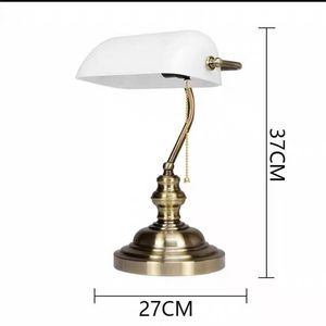 Lampada da Tavolo <span class=keywords><strong>Vintage</strong></span> <span class=keywords><strong>in</strong></span> Vetro Verde e Ferro, a Risparmio Energetico, Semplice ed Ecologica, Stile Tradizionale per Hotel - Product Image 4