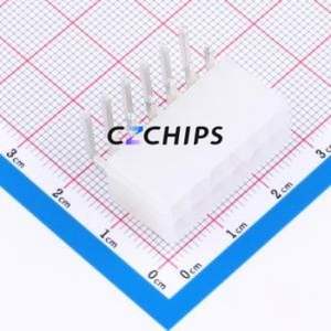 A420E1W2-2W12P12 Wire-to-Board Pin Header Bent Lead Through Hole,P=4.2mm Connector 2x6P 4.2mm Right Angle Insert Mini-Fit MX 4.2 - Product Image 1