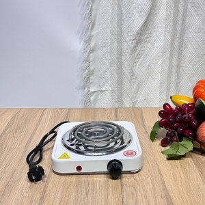 공장 도매 1500W 단일 버너 전기 핫플레이트 조절 가능 휴대용 조리대 스토브 요리 및 우유 가열용 - Product Image 3