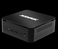 Mini PC ACEMAGIC de Alto Rendimiento, Intel N150, Computadora de Escritorio para Juegos y Deportes Electrónicos, 16GB DDR4 SSD 16G+512G, Windows 11 Pro, Uso Doméstico