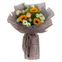 Papier d'emballage pour fleurs coréen en gros de l'usine INUNION, papier imperméable, matériaux d'emballage pour fleurs, papier d'emballage pour bouquets