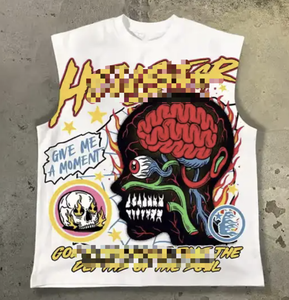 ชุดเซ็ตเสื้อและกางเกงขาสั้นผ้าฝ้ายพิมพ์ลายสำหรับผู้หญิง Peeqi Summer สไตล์ Y2k ชุดลำลองสตรีทแวร์สองชิ้น - Product Image 5