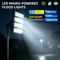 Projecteur LED modulaire pour stade 50W-250W, 170LM/W, IP66 étanche, AC 85-265V, extérieur, pour terrain de tennis, terrain de sport