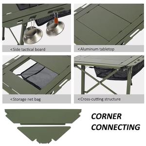 Japão Mesa BBQ Alumínio Ajustável Leve Portátil Dobrável Outdoor Equipment 3 Unidade Camping Igt <span class=keywords><strong>Table</strong></span> - Product Image 4