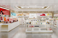 02-DYaSW-A01 MZI - Agencements de magasin de cosmétiques écologiques, design d'intérieur pour magasin de soins de la peau, décoration de magasin de parfums