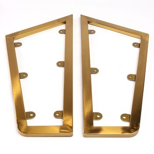 Estructura Metálica en Forma de D para Sofá, Soporte Decorativo para Reposabrazos, Herraje de Acero Inoxidable para Muebles, Estilo de Lujo Ligero, Duradero - Product Image 2