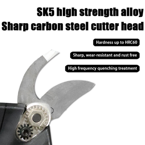 Li-ion Battery Powered Cordless Pruning Operated Tree Pruner Cutting Scissors Shears <b>for</b> Yards Black High Quality Li-ion Battery - Product Image 5