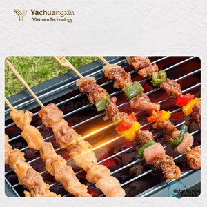 Parrilla de Carbón Plegable Yachuangxin, Parrilla Metálica para Acampar al Aire Libre, Portátil, Desmontable, Diseño Reforzado - Product Image 3