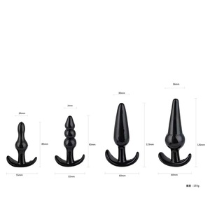 Butt Plugs per donne o uomini giocattolo del sesso per adulti Set di allenamento <span class=keywords><strong>anale</strong></span> tappi anali adatti perline anali <span class=keywords><strong>Plug</strong></span> Sex Toys - Product Image 4