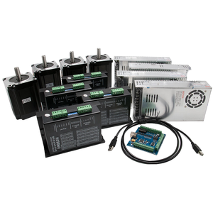 High Torque Nema34 <span class=keywords><strong>Stepper</strong></span> <span class=keywords><strong>Motor</strong></span> Híbrido com PX Series Gearbox para CNC Machine Whole System - Product Image 1