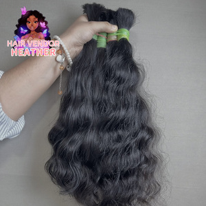 <span class=keywords><strong>SL</strong></span> all'ingrosso capelli umani crudi capelli ricci capelli ricci capelli ricci leggeri Yaki crespi di capelli crudi vietnamiti - Product Image 4