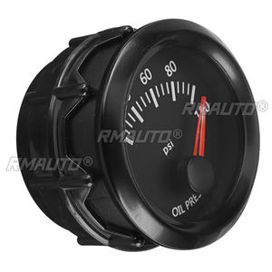 Jauge de voiture 2" 52mm : Jauge de pression d'admission, Jauge de température d'eau et d'huile, Jauge de pression d'huile, Jauge de niveau de carburant, Jauge de tension, Jauge de rapport air-carburant, Jauge de température des gaz d'échappement, Compteur de véhicule 12V - Product Image 2