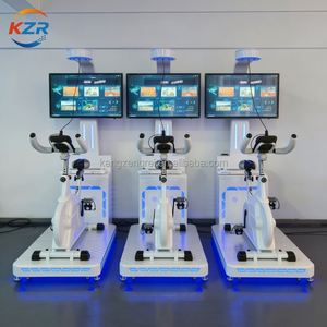 Centre d'expérience de vélo en réalité virtuelle (VR) à grande échelle avec des machines et équipements de jeu VR sensoriels pour la pratique du cyclisme - Product Image 6