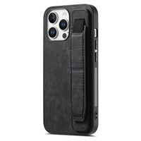 Étuis de téléphone en cuir PU pour iPhone 16 Pro Max 15 Plus 14 13 Samsung S25 Ultra S24 FE A06 A16 A26 porte-bracelet couverture mobile