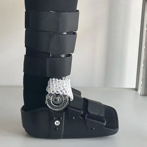 <span class=keywords><strong>Bota</strong></span> Ortopédica Antideslizante para Tobillo, Negra, ROM, para Recuperación Postoperatoria de Fracturas, Botas para Caminar con Soporte de Tobillo - Product Image 4