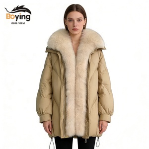 <span class=keywords><strong>Chaqueta</strong></span> Acolchada <span class=keywords><strong>para</strong></span> <span class=keywords><strong>Mujer</strong></span>, Diseño Personalizado OEM, con Cuello de Piel Grande, Acolchado Diamantado, Abrigo de Invierno, Fabricante de Chaquetas Acolchadas - Product Image 1