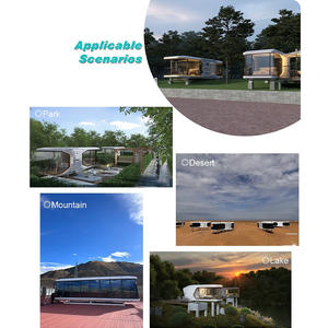 Fournisseur de maisons hôtelières mobiles préfabriquées pour complexes hôteliers, maisons capsules pour le camping - Product Image 5
