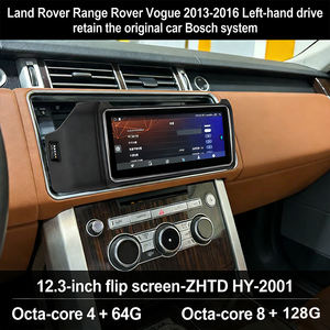 Nouveau lecteur DVD <span class=keywords><strong>de</strong></span> voiture pour Range Rover Executive 13-16, écran rabattable gauche 12,3 pouces, lecteur multimédia <span class=keywords><strong>de</strong></span> voiture, <span class=keywords><strong>navigation</strong></span> GPS, stéréo - Product Image 4