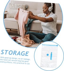 Sac de rangement sous vide pour vêtements et articles en plastique - Product Image 2