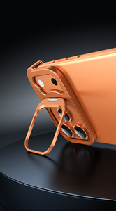 Coque de téléphone antichoc en métal sans cadre avec support d'objectif et dissipation thermique, compatible avec les téléphones 17 Air, 17, 16, 15, 14 Pro Max - Product Image 6