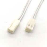 Adaptateur électronique personnalisé 2510 2p 2,5 mm de pas, en cuivre étamé, câble 1007