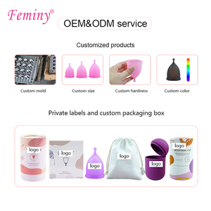 Fabricant éco-responsable, coupes menstruelles en silicone 100% médicales réutilisables et lavables pour femmes - Product Image 5