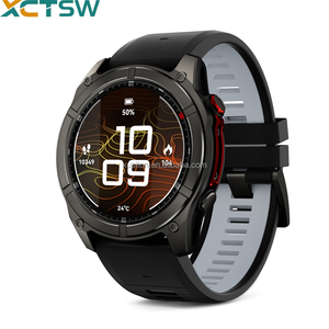 Reloj Inteligente F8Pro para Hombre y Mujer, Caja de Aluminio, Linterna LED, Pantalla AMOLED de 1.43'', Batería 530, Llamadas, Frecuencia Cardíaca, Análisis del Sueño, Relojes Deportivos - Product Image 1