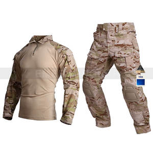Emersongear G3 Combat Camouflage uniformi <span class=keywords><strong>Multicam</strong></span> di sicurezza Ripstop Uniformes Tactico tuta tattica con ginocchiere - Product Image 1