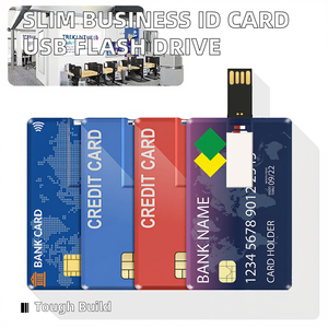 USB 2.0 có thể in kinh doanh thẻ ID Slim Flash Drive <span class=keywords><strong>Pendrive</strong></span> trong nhựa 4G 8G 16G 32GB 64G lưu trữ sản phẩm mới - Product Image 2