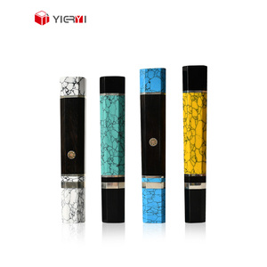 Tay cầm dao hình bát giác tự làm, bán buôn số lượng lớn, chất liệu sợi carbon/xanh ngọc/gỗ/nhựa dành cho dao nhà bếp - Product Image 4