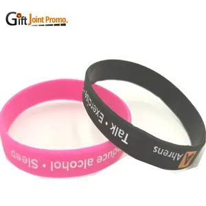 Custom Rubber Bracelets Bulk Personalized Rubber Bracelets Cheap Handband Silicone Wristband