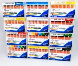 Punte di guttaperca dentale punta di carta assorbente Endo endodonzia radice 02/04/06 Taper - Product Image 3