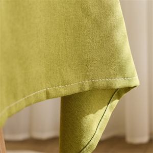 Wholesale Custom Rectangle Flaxy Faux Linen Linen-Like Textured Tablecloth Waterproof Party Tablecloths for Living Room and Home - Product Image 4