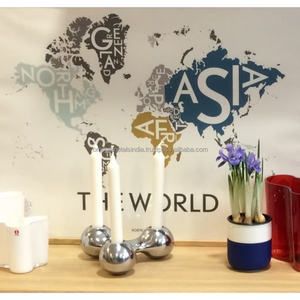 Candelabro de Alta Calidad con Acabado Dorado para Bodas, Decoración del Hogar y Mesa Navideña - Product Image 3