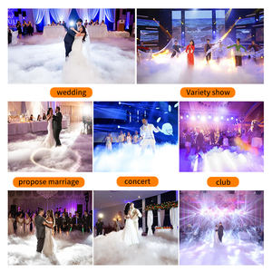 Grande puissance 5000W Triple-tube DMX télécommande manuelle basse Machine à fumée de brouillard d'eau pour concert de spectacle sur scène - Product Image 3