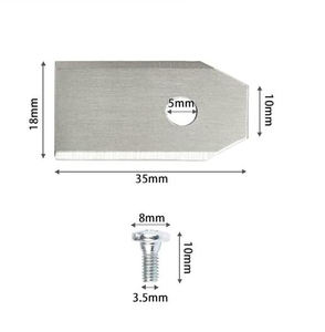 Cuchilla de Corte para Cortacésped Robótico para Todos los Husqvarna Automower <span class=keywords><strong>Gardena</strong></span> McCulloch Robot Cortacésped Cuchillo para Robot de Siega - Product Image 2