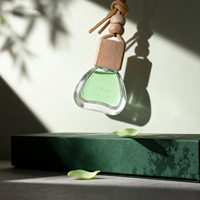 Diffuseur de parfum pour voiture en gros, flacon de 14 ml, parfum pour voiture, diffuseur d'aromathérapie suspendu pour voiture, flacon de parfum pour voiture
