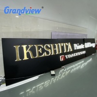Lettres lumineuses LED 3D personnalisées pour publicité extérieure, enseignes lumineuses pour magasins et entreprises