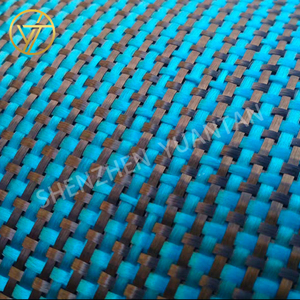 Technique tissée de tissu de fibre de carbone bleu lac de haute qualité pour la plaque inférieure de raquette de Tennis de Table voiture spéciale de tissu de Fiber de carbone - Product Image 5