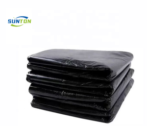 XXL Black Garbage <b>Bag</b> Custom Printed Industrial <b>Polyethylene</b> Ldpe Plastic Garbage <b>Bag</b> on Roll - Product Image 4