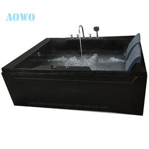 Baignoire <span class=keywords><strong>en</strong></span> acrylique yacuzzi pour 2 personnes, design élégant, bains chauds de massage, baignoire autoportante, buse de surf, baignoire portable - Product Image 5