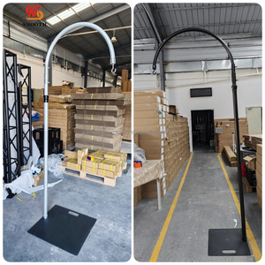 โคมไฟระย้าอลูมิเนียมอัลลอยปรับความสูงได้แบบเรียบสำหรับตกแต่งงานแต่งงานสำหรับงานแต่งงาน - Product Image 3