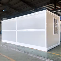 Das Faltbare Containerhaus Vorgefertigtes Haus Modulares Tragbares Klappbares Containerhaus