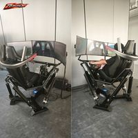 Système de simulation VR à succès : simulateur de vol, cockpit d'avion, machine de simulation rotative 9D VR réalité virtuelle
