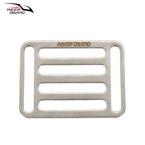 KEEP DIVING Boucle de positionnement rectangulaire latérale technique en acier inoxydable 316 pour plongée, fixation dorsale pour sangle de plongée, équipement BCD SSA - Product Image 5